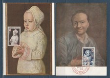 carte 1er jour  la  paire  croix  rouge   75  Paris  1951