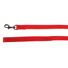 Laisse nylon 1 m x 15 mm  rouge pour chien