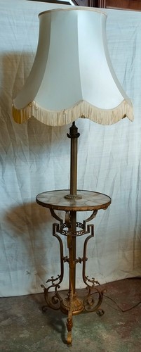 Table appui avec lampe onyx - d'appui,