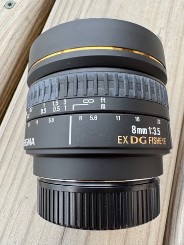 Sigma 8mm ex dg circular - 8mm,