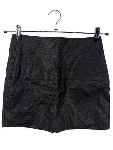 Jupe cuir synthétique - h&m,