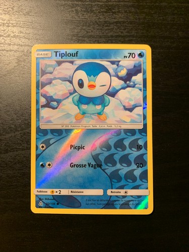 Carte pokémon reverse tiplouf - pokémon,