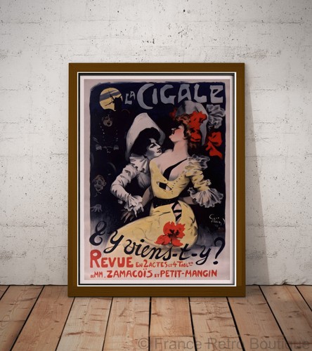 Affiche poster cabaret la - affiche-poster,