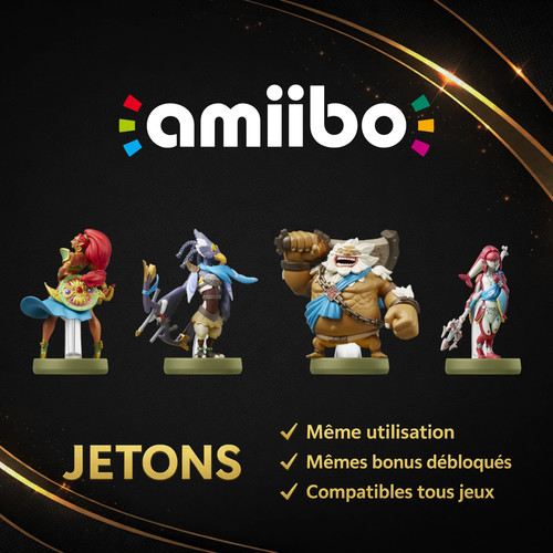 Lot jetons amiibo urbosa - 4,