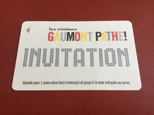 Telecarte carte cinema - carte,