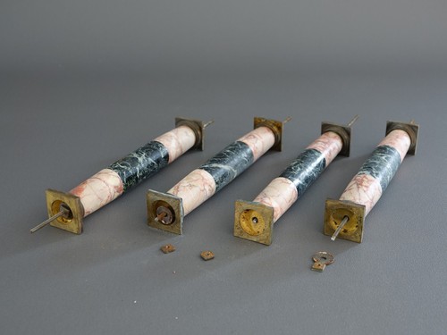 Lot colonnes en marbre - lot, de