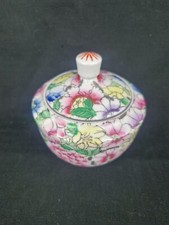 Ancien pot couvert sucrier