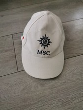 Casquette Msc Croisière Blanche Drapeau Italie Occasion Rare