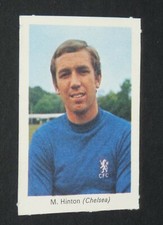 FOOTBALL IPC MAGAZINE SMASH CARD 1970 #21 MARVIN HINTON CHELSEA BLUES STAMFORD
