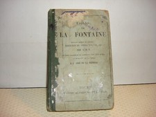 LIVRE Ancien LES FABLES DE LA