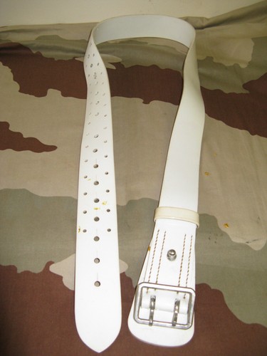Ceinturon blanc pour garde - pour,
