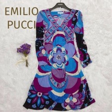Robe Emilio Pucci bleu violet