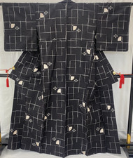 Kimono japonais vintage soie