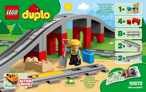 Lego duplo train 10872 - lego, grand