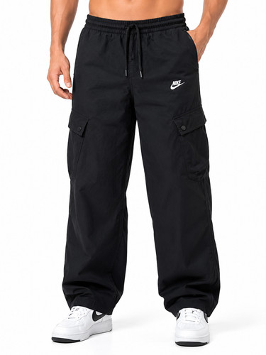 Pantalon cargo noir homme nike - homme,