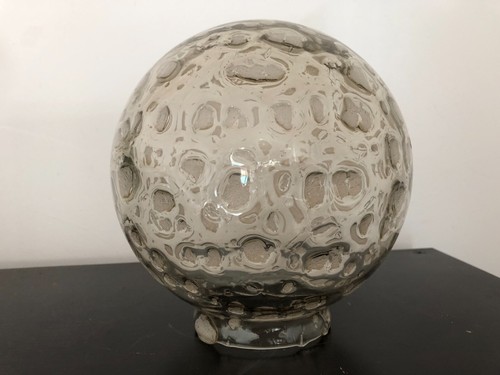 Globe verre bullé soufflé - en,