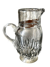 PETIT PICHET A CIDRE EN VERRE SOUFFLÉ ANCIEN NORMANDIE XIXème