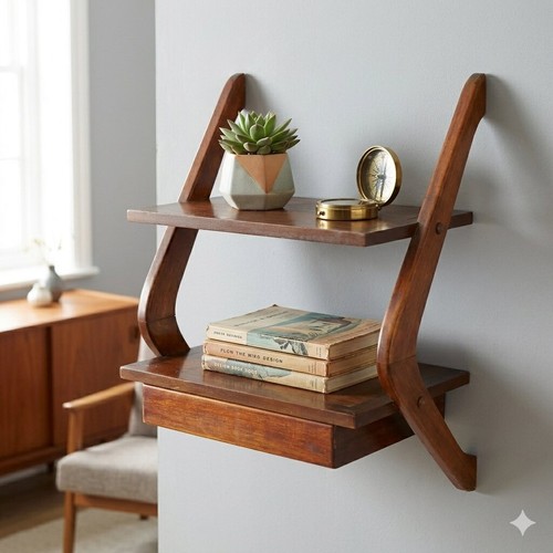 étagère mur vintage - Étagère,