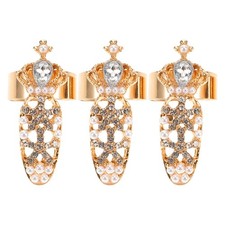  3 Pcs Bague D'ongle À Ongles