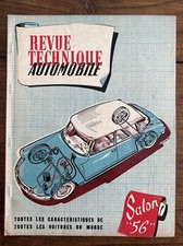 Revue Technique Automobile - Spécial SALON 1956 - AUTO CAMIONS