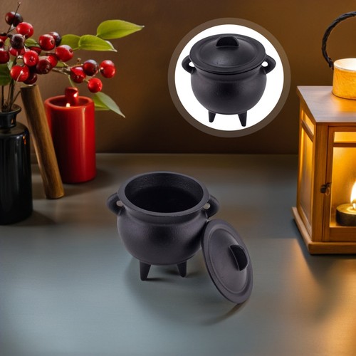 Chaudron fonte pour encens - chaudron, en