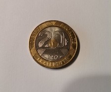 pièce 20 francs 1992 Mont