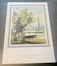 Menu Cie Gle TRANSATLANTIQUE -
