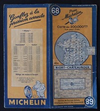 Carte MICHELIN 68 NIORT