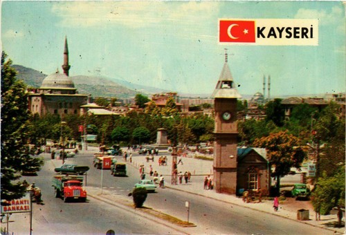 Cpm kayseri street scene - kayseri,