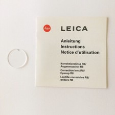 Oculaires de correction Leica +1,0 pour objectif oculaire dioptrique R8,R9 14380