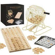 Grand Jeu de Bingo doré en