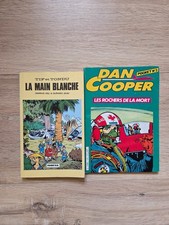 Lot BD petit format Dan Cooper + Tif et tondu contre La main Blanche Pocket