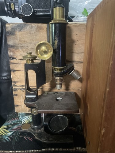 Antique bausch and - bausch, brass