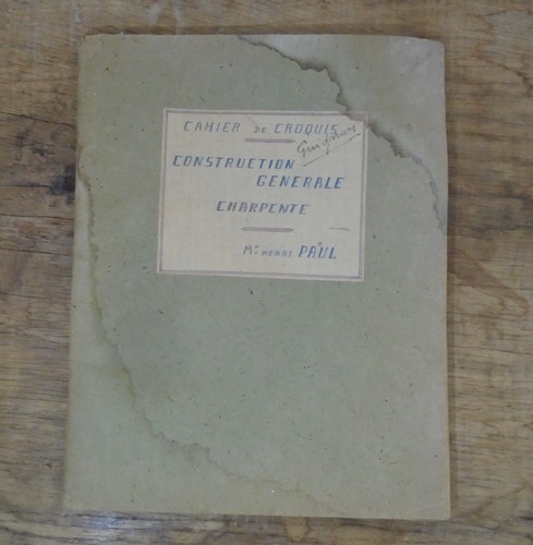 Cahier croquis construction - cahier,