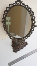 Ancien psyché miroir pivotant sur pied