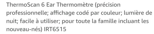 Thermomètres auriculaire - thermomètres,