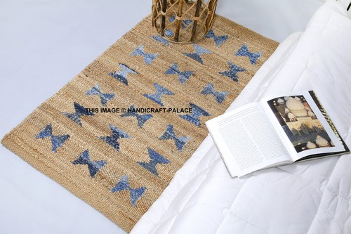 Tapis jute laine - tapis, fait