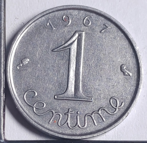 Centime épi 1967 - france,