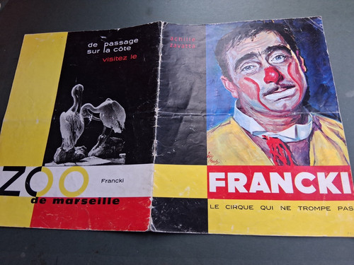 1964 programme cirque francki - programme,