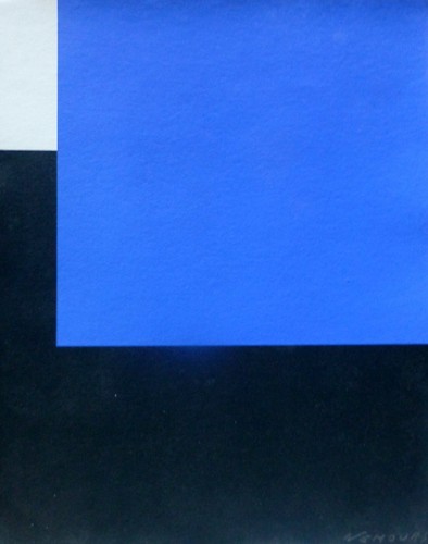Aurelie nemours bleu - aurelie, espace