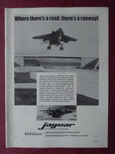 5/1978 PUB SEPECAT DASSAULT BREGUET BRITISH AEROSPACE JAGUAR JAG51B ORIGINAL AD