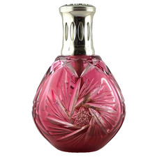 LAMPE BERGER PARIS Ancienne Cristal Rose, Baccarat ou Saint-Louis? bocquillon...