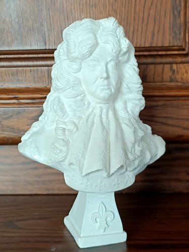 Buste roi louis xiv - roi, 17