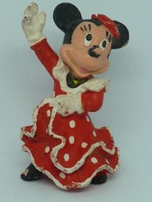 ANCIENNE FIGURINE PVC DISNEY MICKEY ET SES AMIS* MINNIE DANSE FLAMENCO