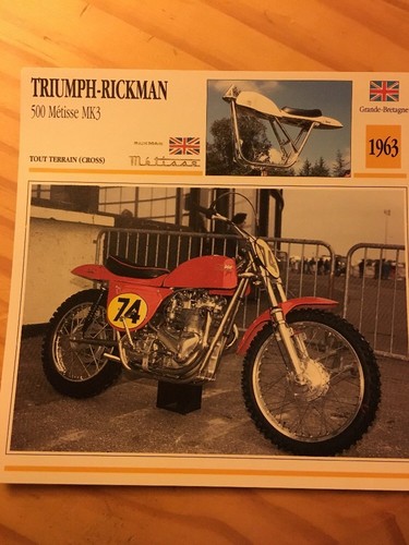 Triumph rickman 500 - 500, métisse