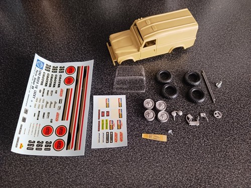 Miniature rallye raid kit - raid,