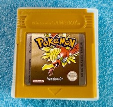 Pokémon version or  Gameboy version française, bien lire l’annonce