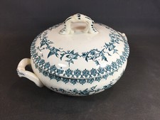 Ancienne soupière en céramique de Choisy le Roi TERRE DE FER service de table