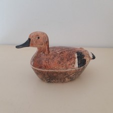 Terrine en forme de canard céramique Michel Caugant 