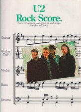 U2 songbook  Rock Score